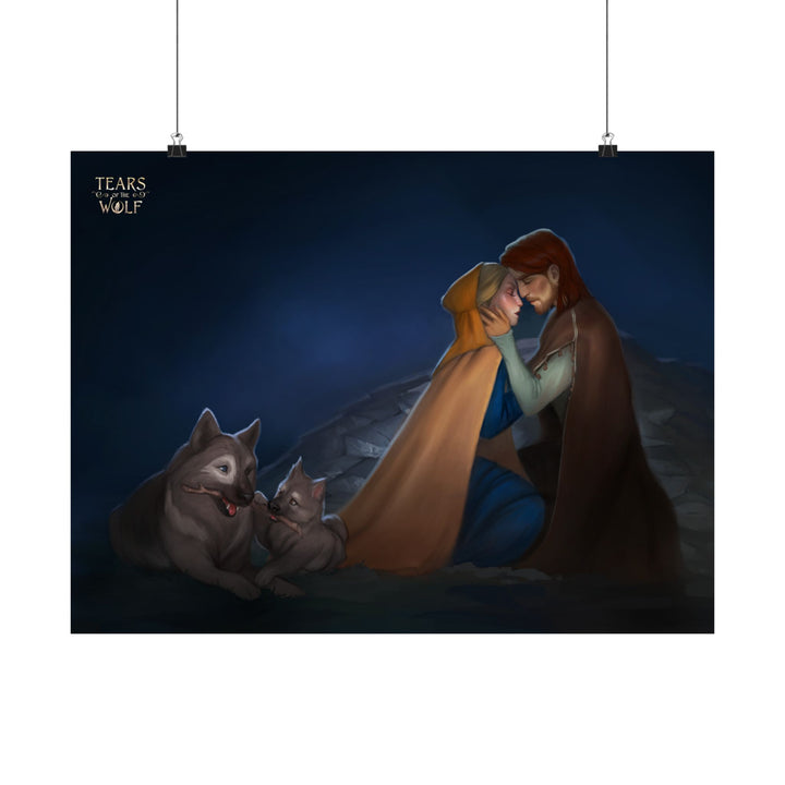Brynn and Cenric - Matte Horizontal Poster