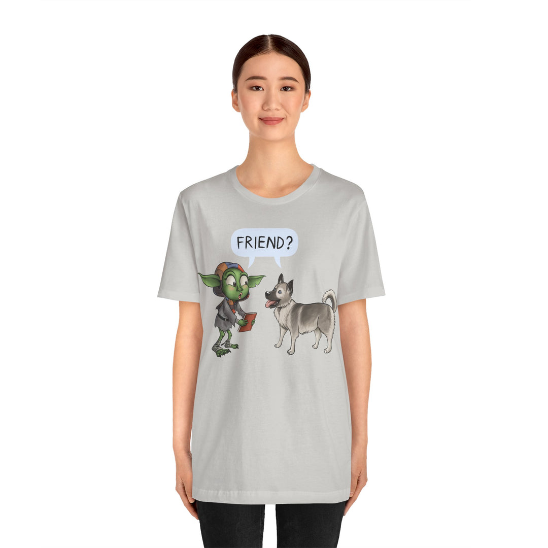 Friend? Book Goblin® - Unisex Jersey Short Sleeve Tee