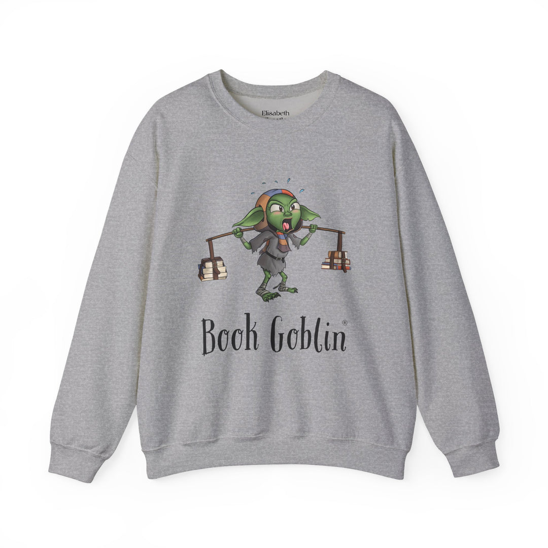 Book Lifting Book Goblin® - Unisex Heavy Blend™ Crewneck Sweatshirt