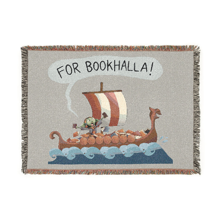 Sailing FOR BOOKHALLA!™ - Woven Blanket