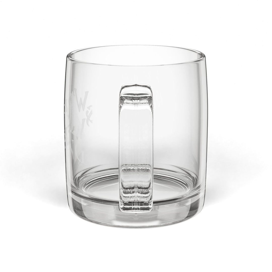 Wrath & Weeping - Engraved Glass Coffee Mug
