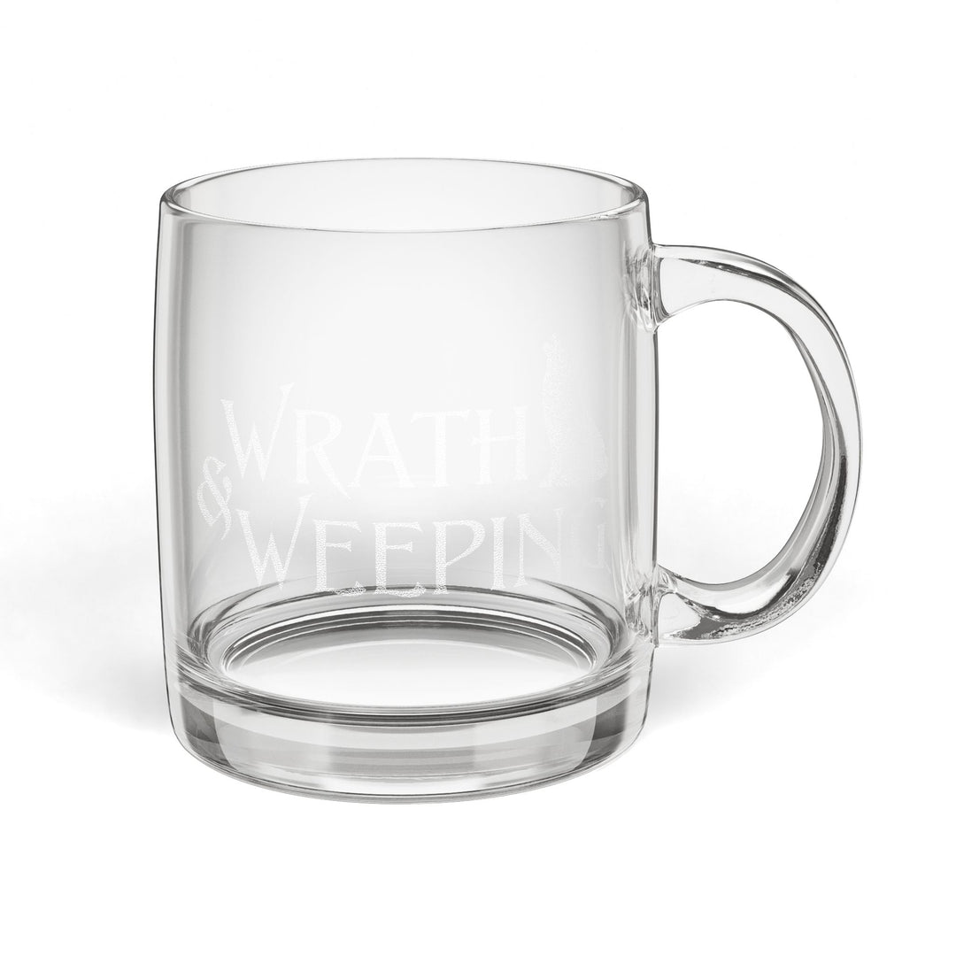 Wrath & Weeping - Engraved Glass Coffee Mug