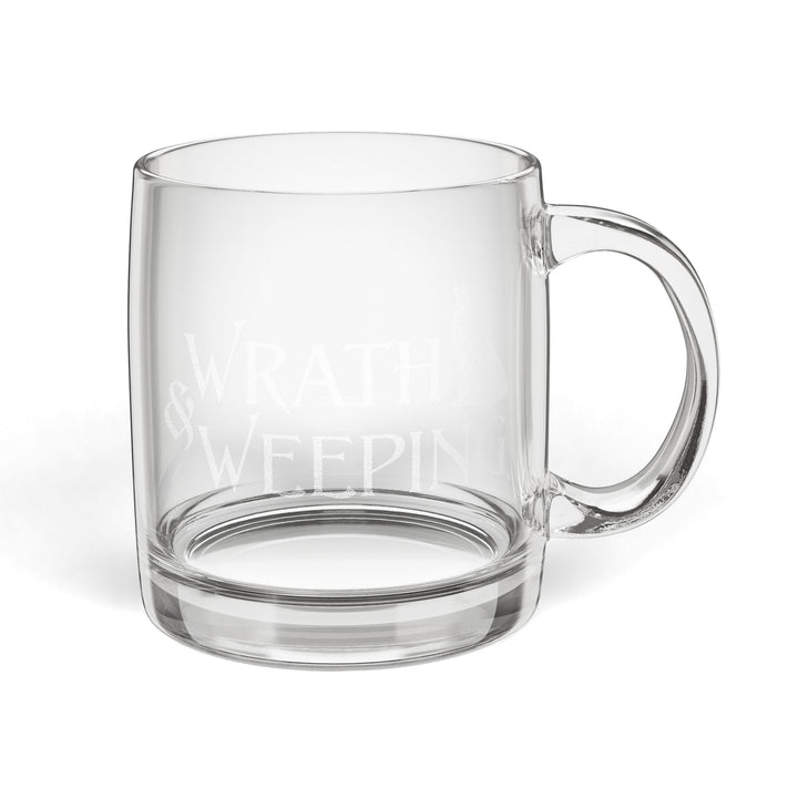 Wrath & Weeping - Engraved Glass Coffee Mug
