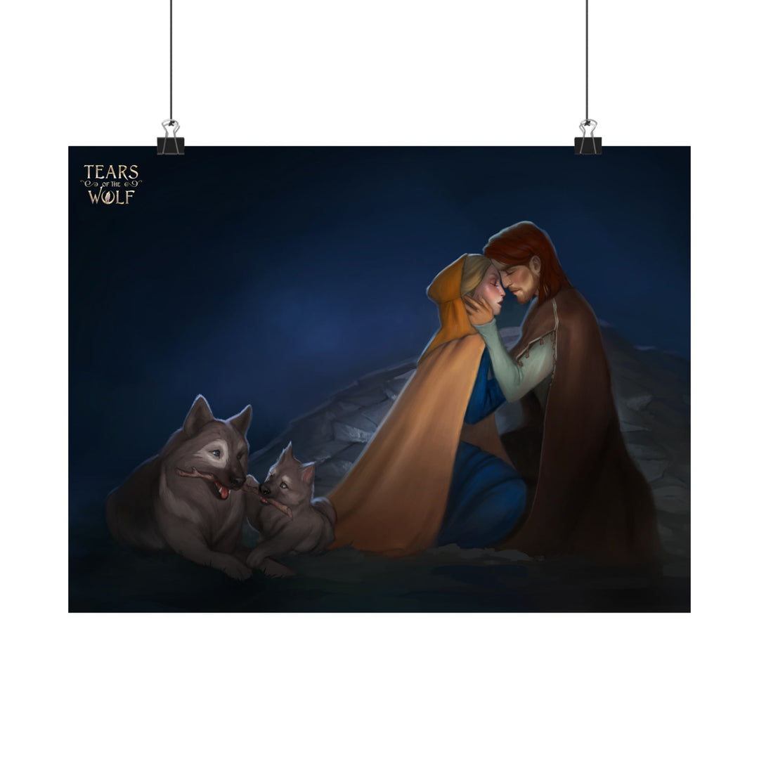 Brynn and Cenric - Matte Horizontal Poster