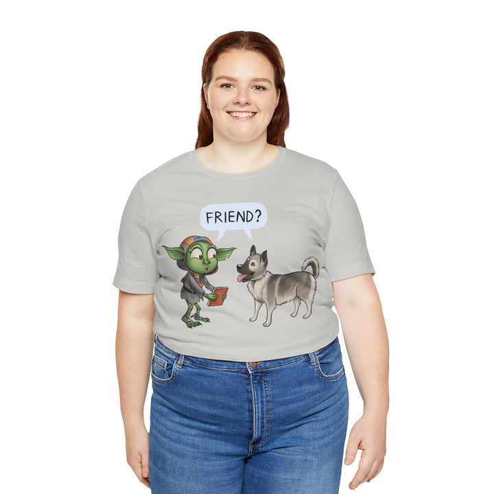 Friend? Book Goblin® - Unisex Jersey Short Sleeve Tee
