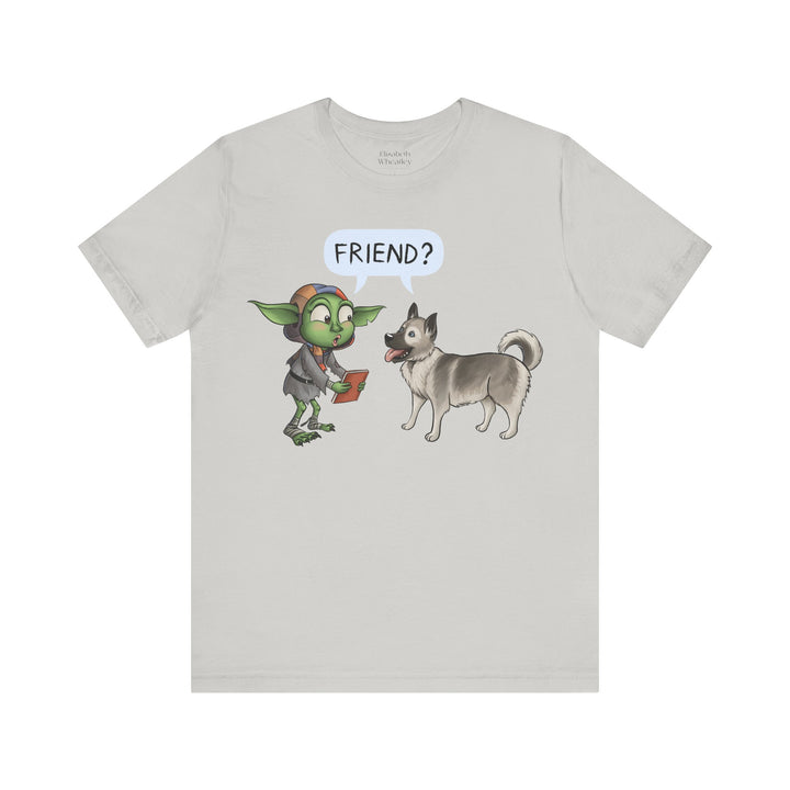 Friend? Book Goblin® - Unisex Jersey Short Sleeve Tee