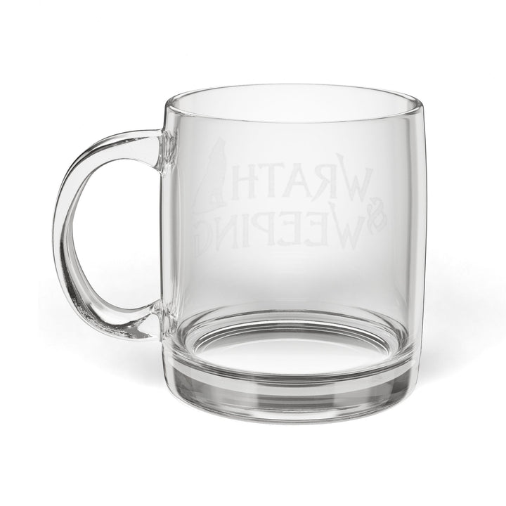 Wrath & Weeping - Engraved Glass Coffee Mug