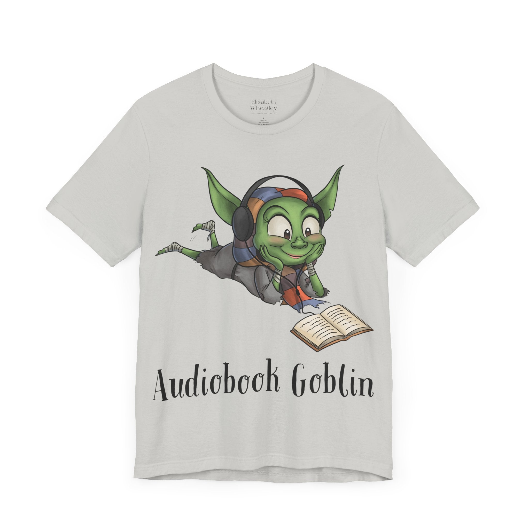 Audiobook Goblin - Unisex Jersey Short Sleeve Tee – Elisabeth Wheatley