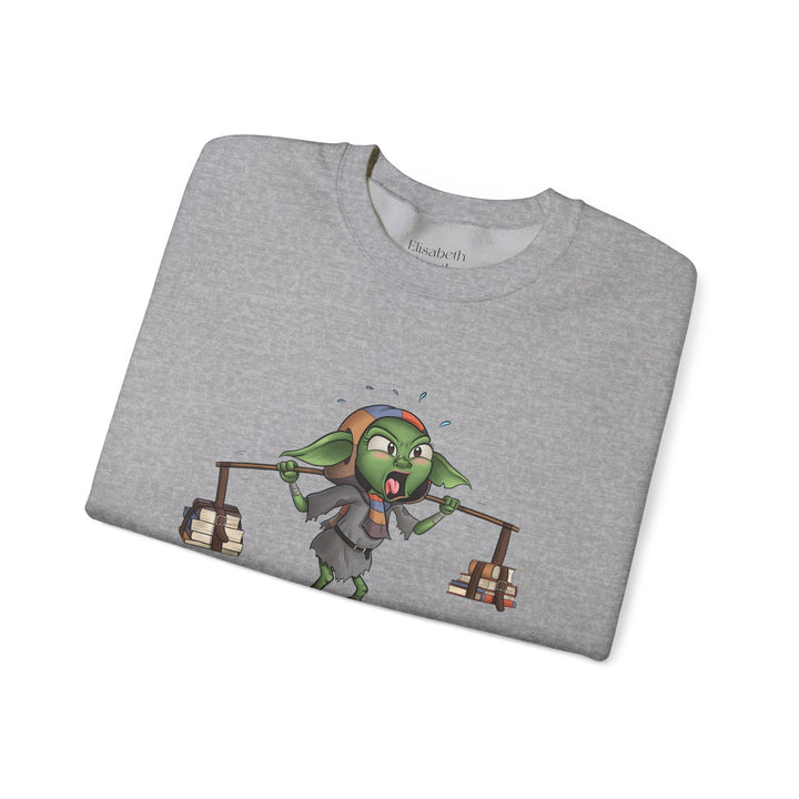 Book Lifting Book Goblin® - Unisex Heavy Blend™ Crewneck Sweatshirt