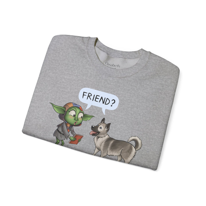 Friend? Book Goblin® - Unisex Heavy Blend™ Crewneck Sweatshirt
