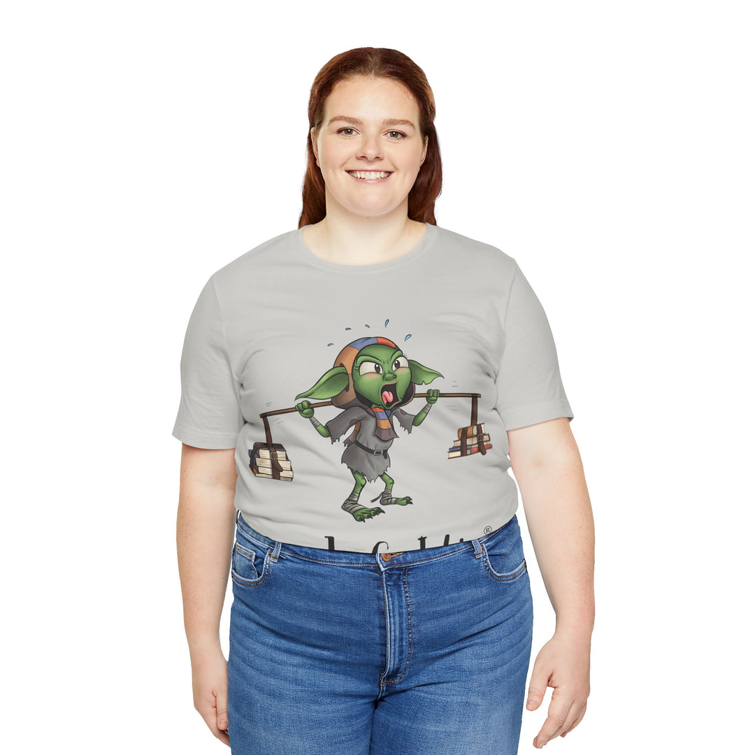 Book Lifting Book Goblin® - Unisex Jersey Short Sleeve Tee