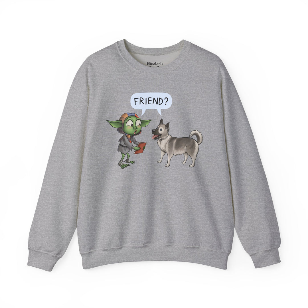 Friend? Book Goblin® - Unisex Heavy Blend™ Crewneck Sweatshirt