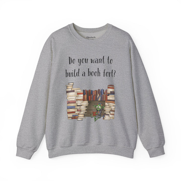 Book Fort Book Goblin® - Unisex Heavy Blend™ Crewneck Sweatshirt