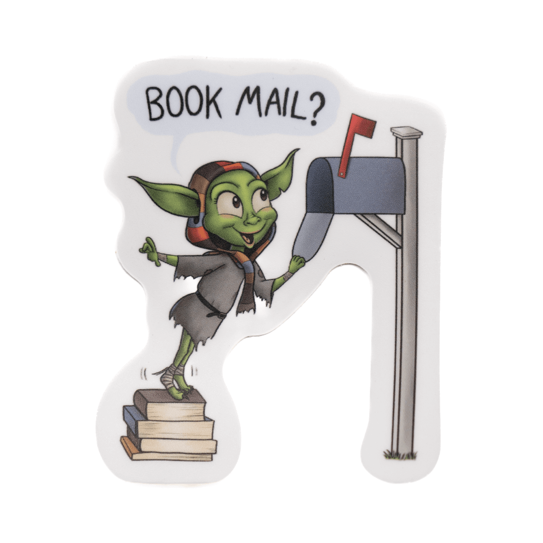 Book Mail? Book Goblin® - Vinyl Sticker