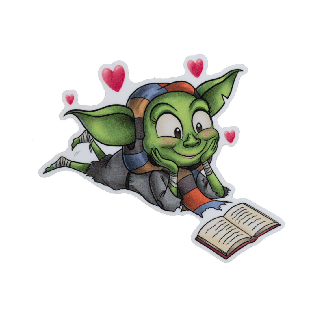 Romance Book Goblin® - Vinyl Sticker