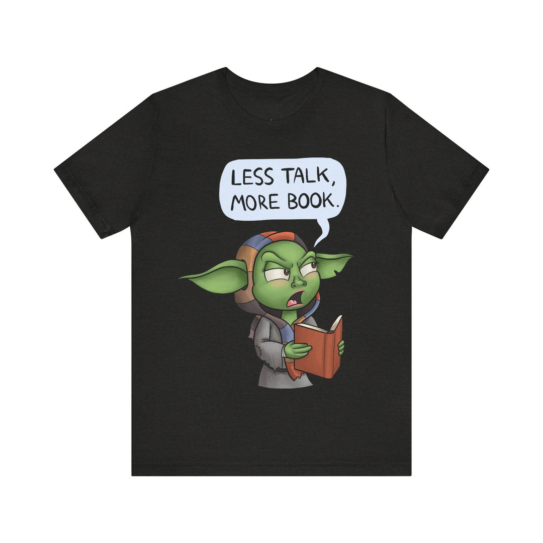 LIMITED: Less Talk, More Book Goblin - Unisex Jersey Short Sleeve Tee