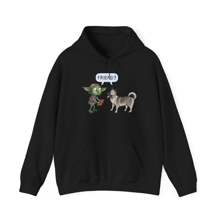 LIMITED: Friend? Book Goblin® - Unisex Heavy Blend™ Hooded Sweatshirt