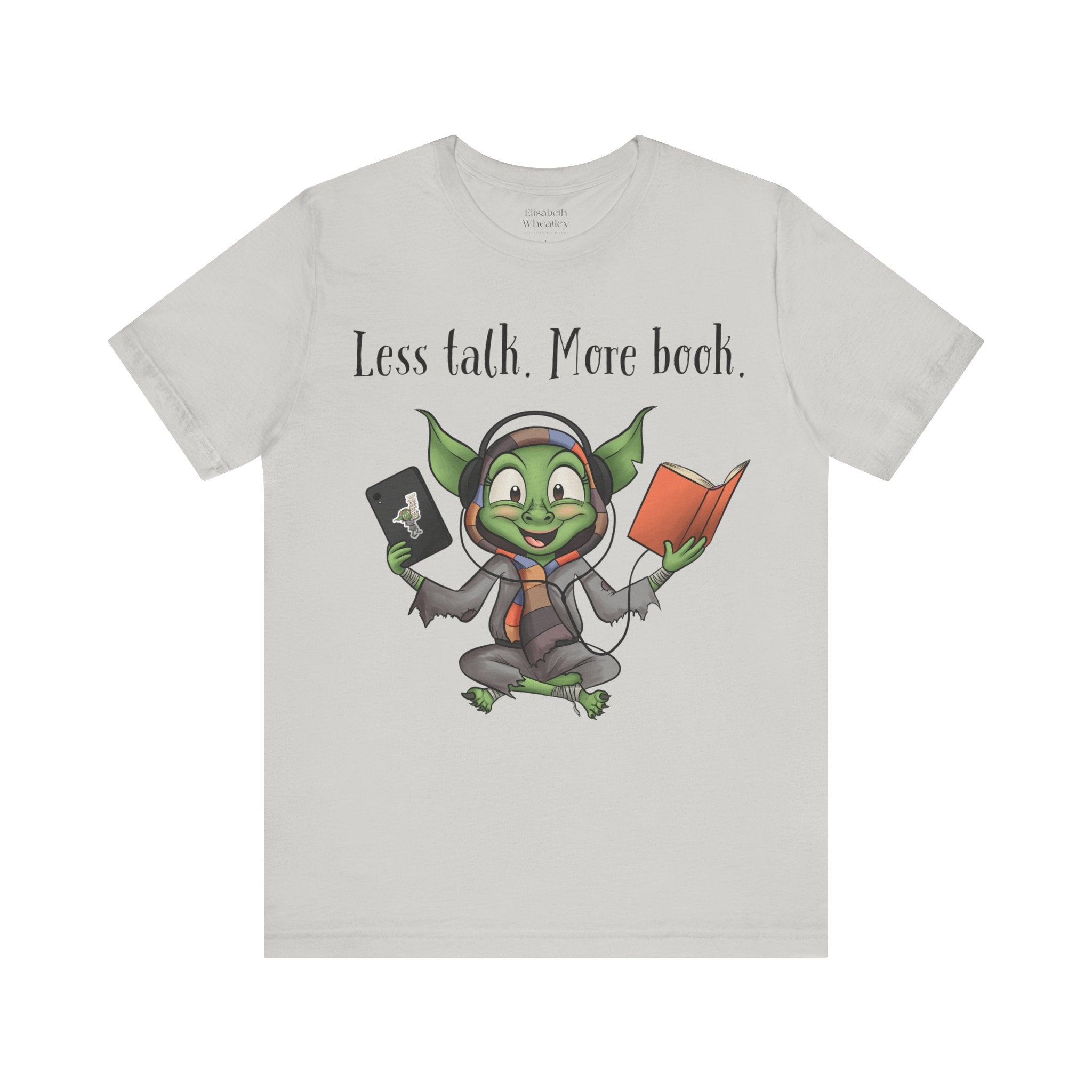 Less Talk. More Book Goblin® - Unisex Jersey Short Sleeve Tee