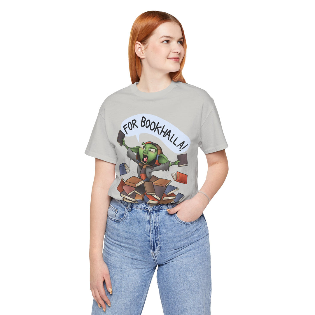 FOR BOOKHALLA™ - Unisex Jersey Short Sleeve Tee
