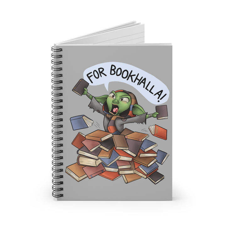 FOR BOOKHALLA™ - Spiral Notebook