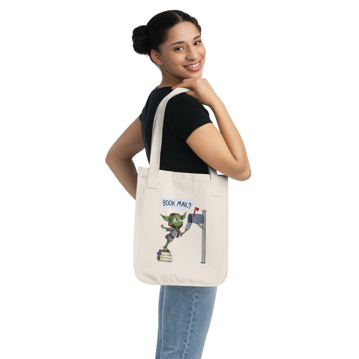 Book Mail? Book Goblin® - Organic Canvas Tote Bag
