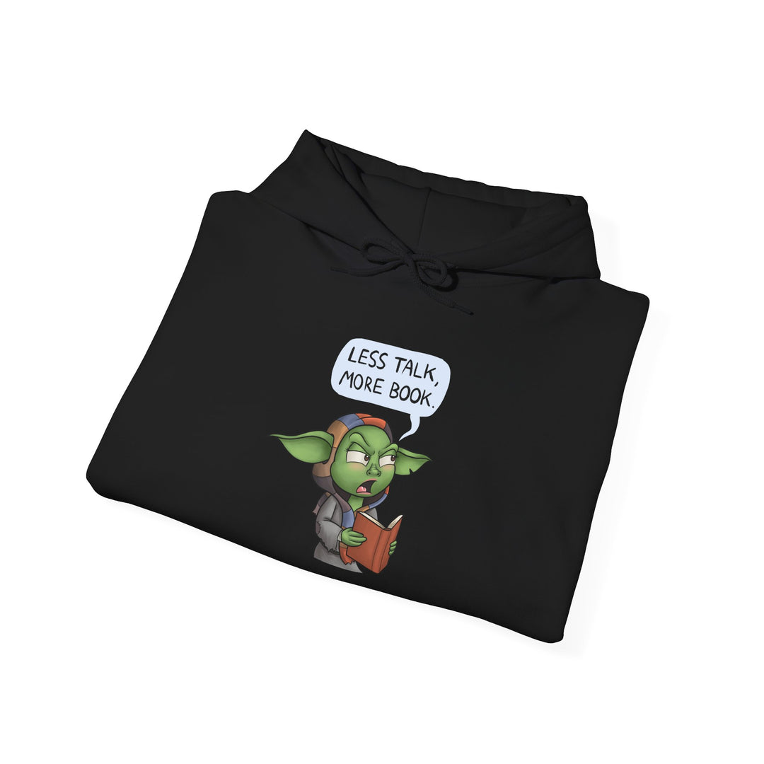 LIMITED: Less Talk, More Book Goblin® - Unisex Heavy Blend™ Hooded Sweatshirt