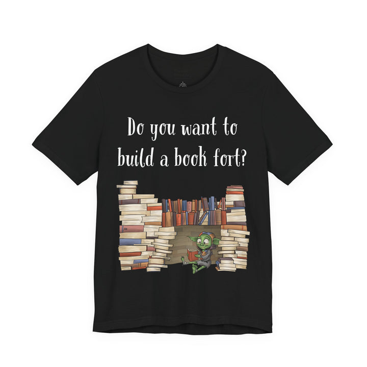 LIMITED: Book Fort Book Goblin® - Unisex Jersey Short Sleeve Tee