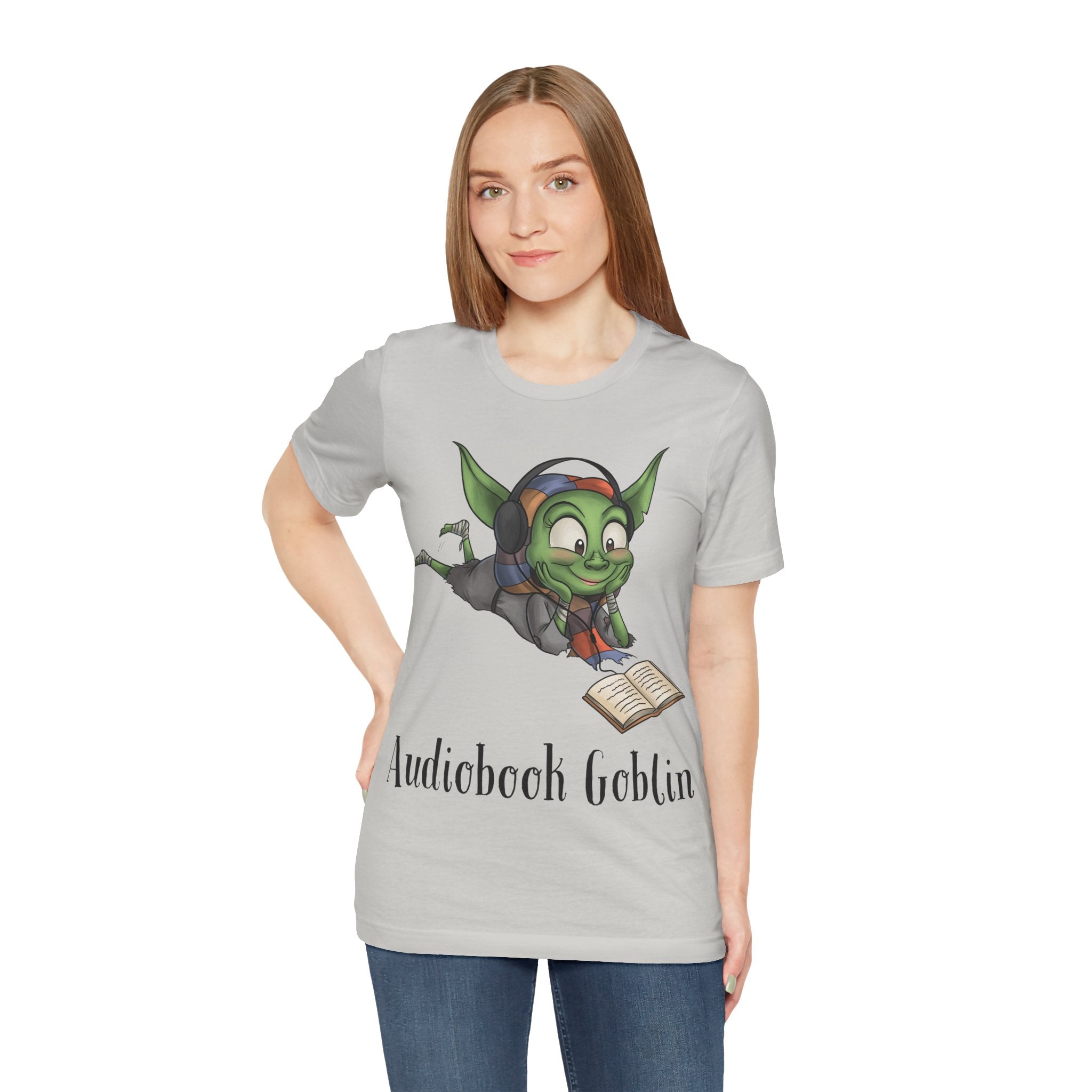 Audiobook Goblin - Unisex Jersey Short Sleeve Tee – Elisabeth Wheatley