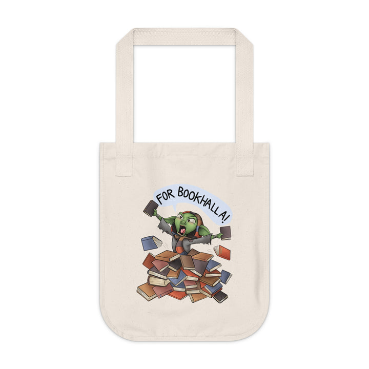 FOR BOOKHALLA™ - Organic Canvas Tote Bag