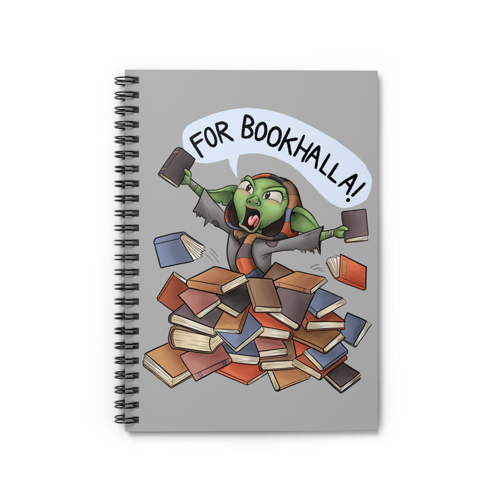 FOR BOOKHALLA™ - Spiral Notebook