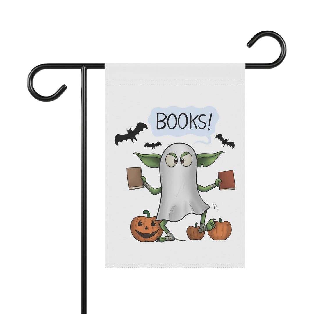 Spooky Book Goblin® - Garden & House Banner