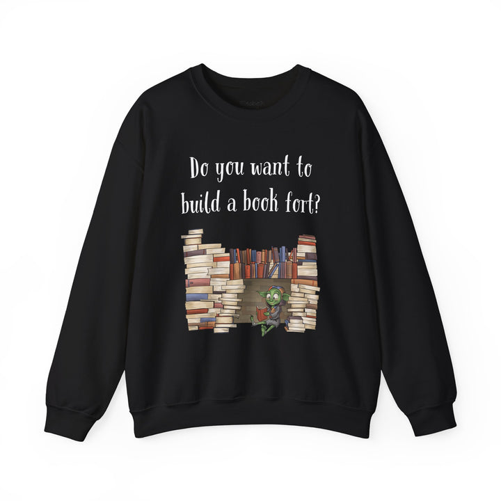 LIMITED: Book Fort Book Goblin® - Unisex Heavy Blend™ Crewneck Sweatshirt