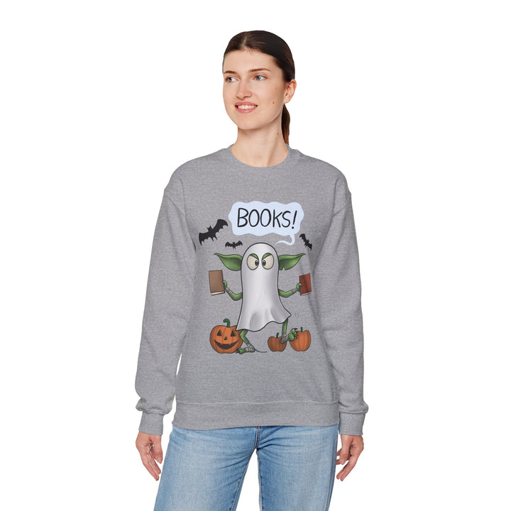 Spooky Book Goblin® - Unisex Heavy Blend™ Crewneck Sweatshirt