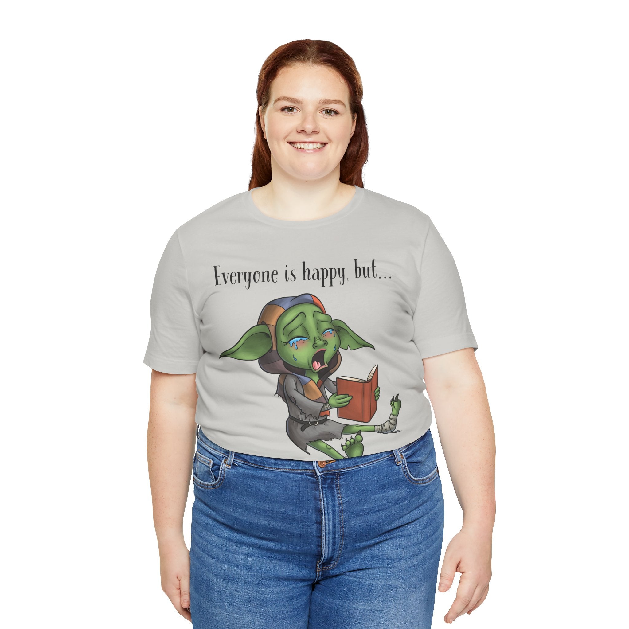 100 Pages Left Book Goblin® - Unisex Jersey Short Sleeve Tee