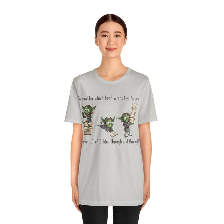Every Book Goblin - Unisex Jersey Short Sleeve Tee