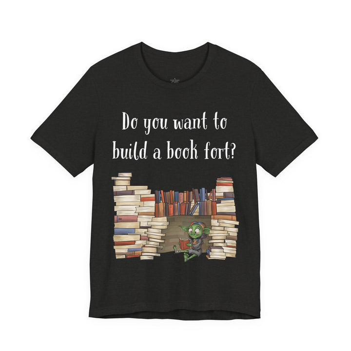 LIMITED: Book Fort Book Goblin® - Unisex Jersey Short Sleeve Tee