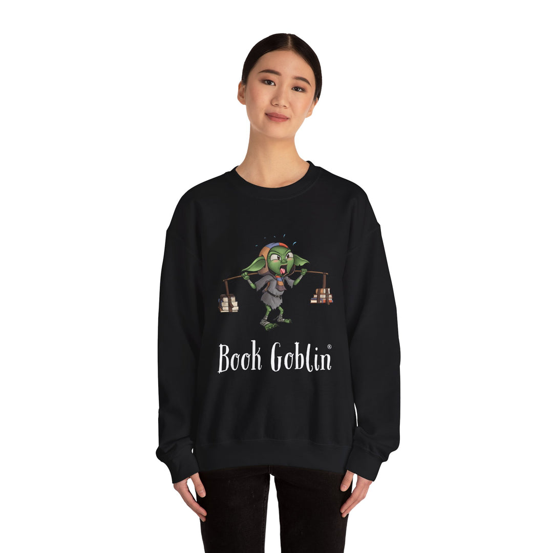 LIMITED: Book Lifting Book Goblin® - Unisex Heavy Blend™ Crewneck Sweatshirt