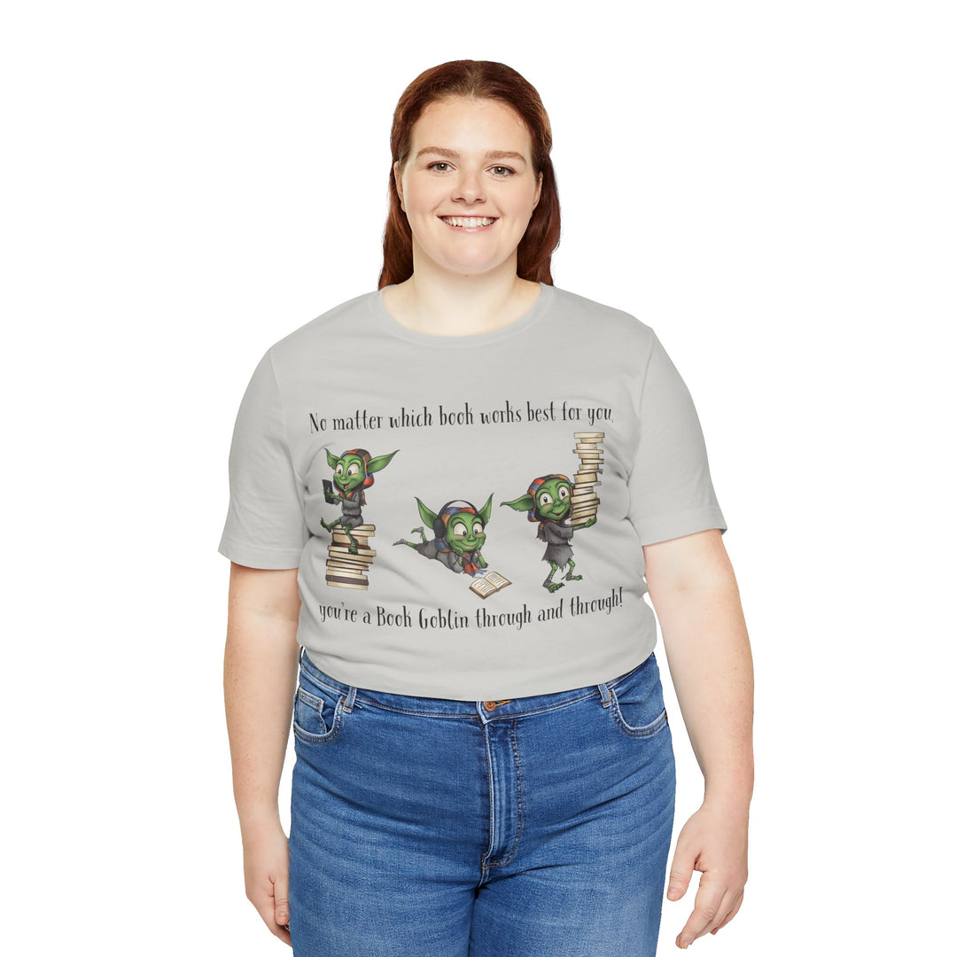 Every Book Goblin - Unisex Jersey Short Sleeve Tee