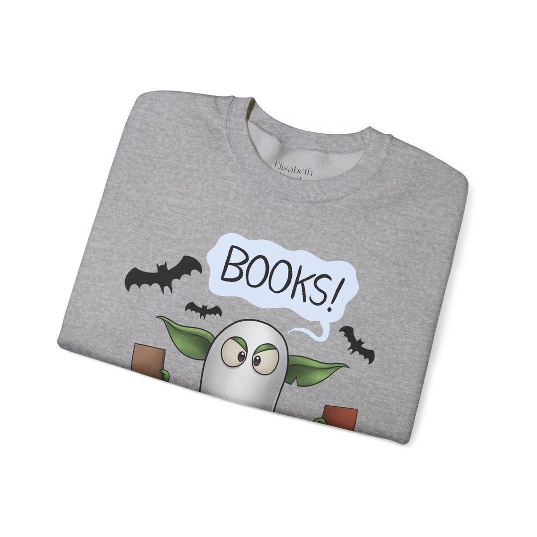 Spooky Book Goblin® - Unisex Heavy Blend™ Crewneck Sweatshirt
