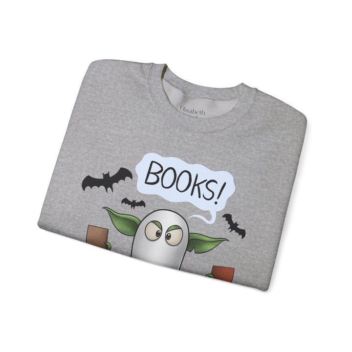 Spooky Book Goblin® - Unisex Heavy Blend™ Crewneck Sweatshirt