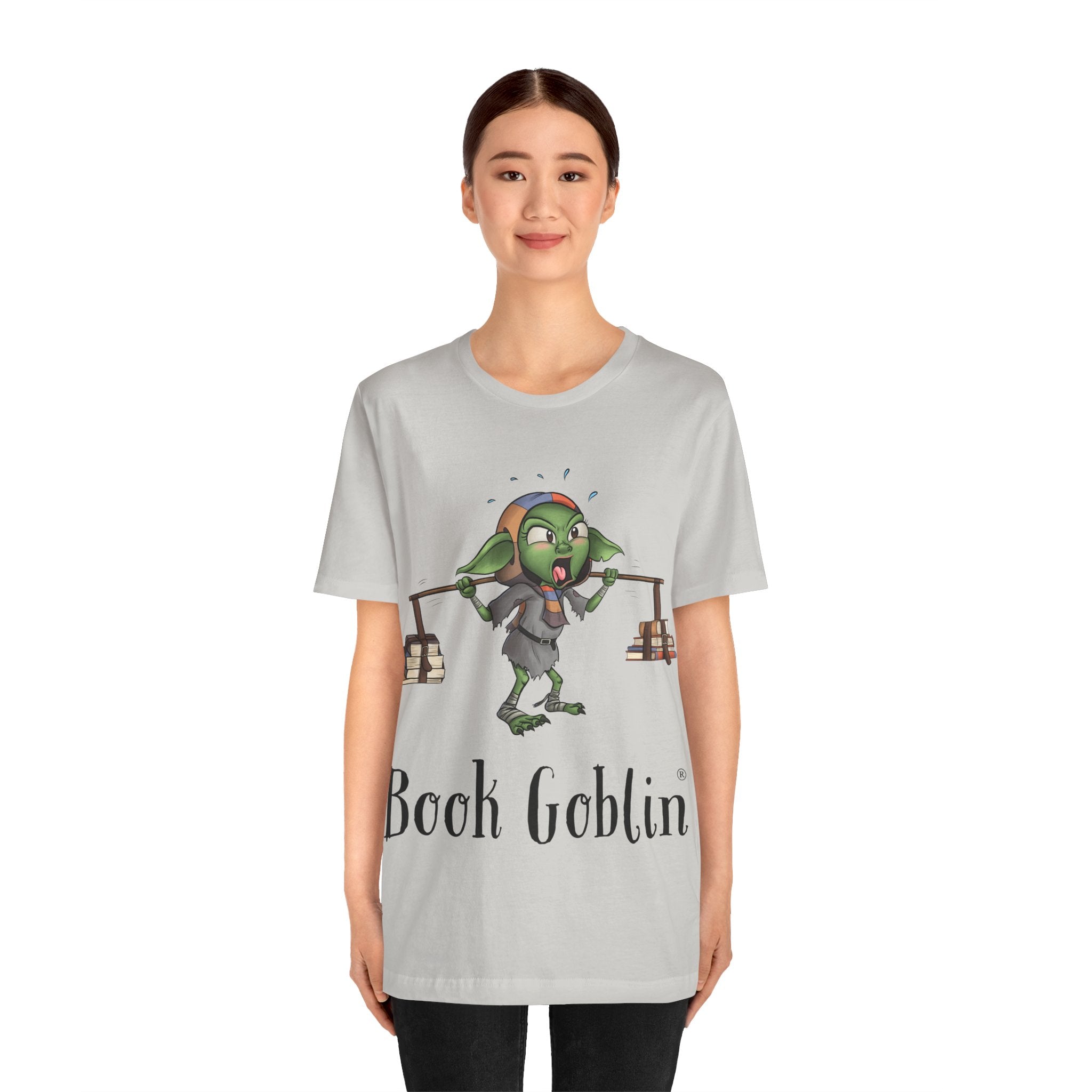 Book Lifting Book Goblin® - Unisex Jersey Short Sleeve Tee
