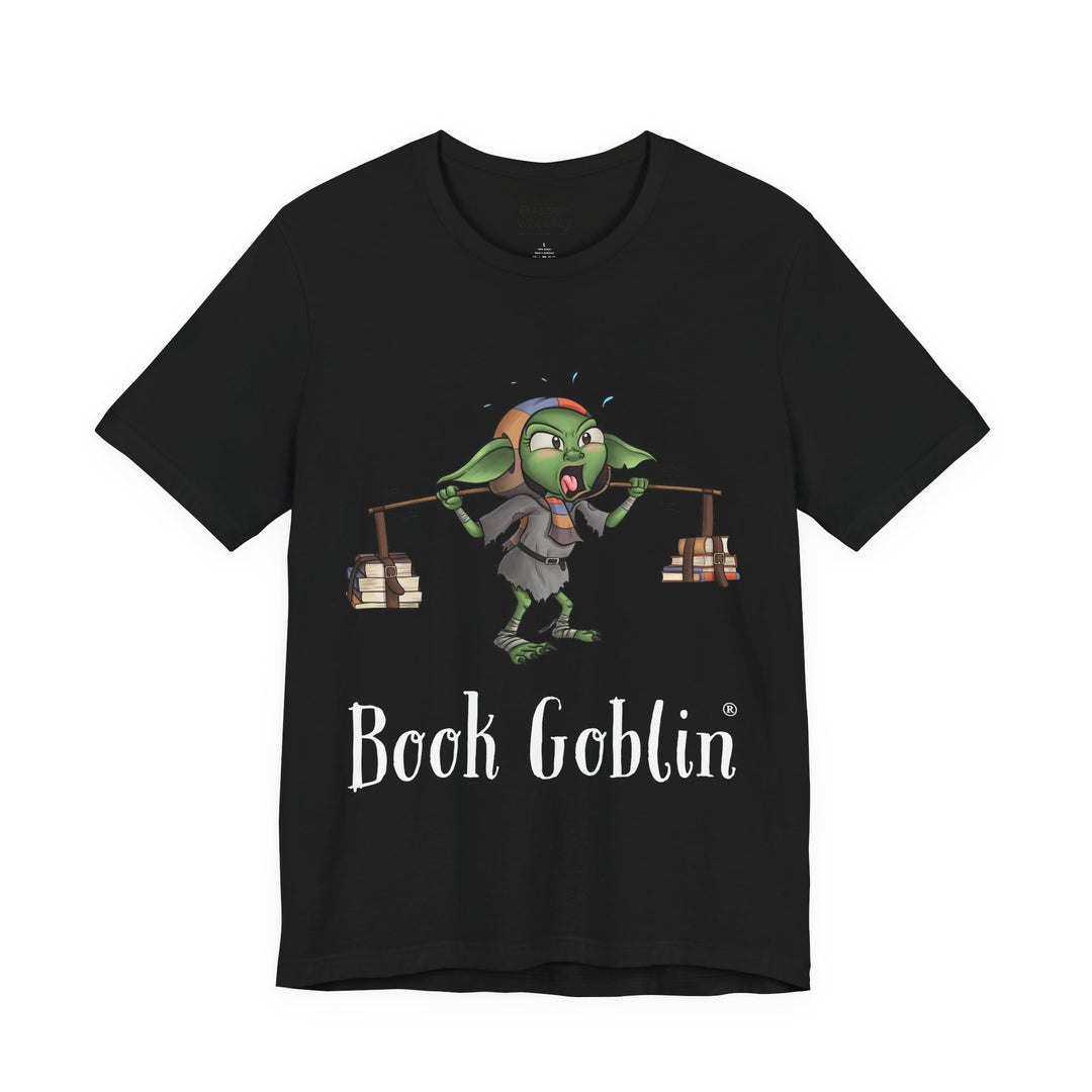 LIMITED: Booklifting Book Goblin® - Unisex Jersey Short Sleeve Tee