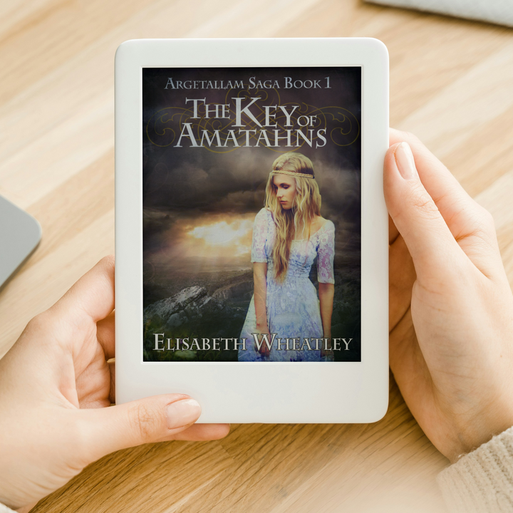 eBook mockup of The Key of Amatahns 