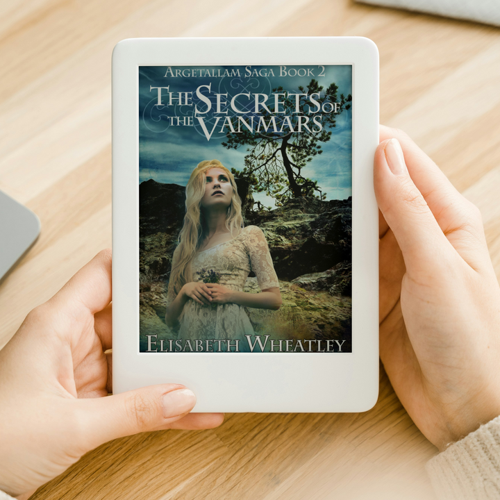 eBook mockup of The Secrets of the Vanmars