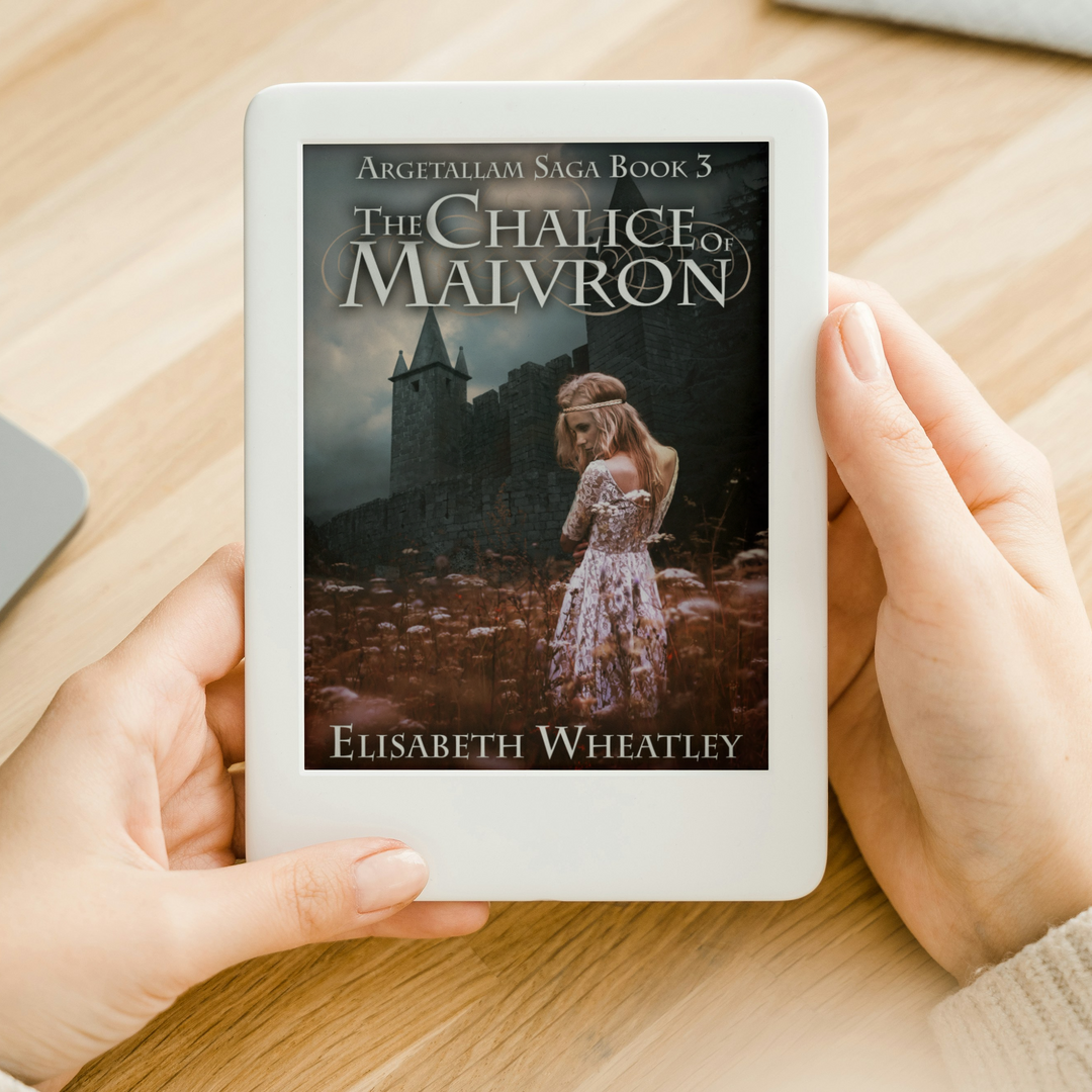 eBook mockup of The Chalice of Malvron
