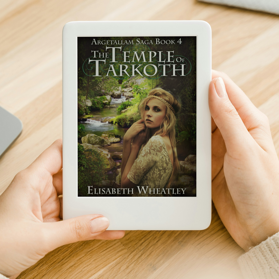 eBook mockup of The Temple of Tarkoth