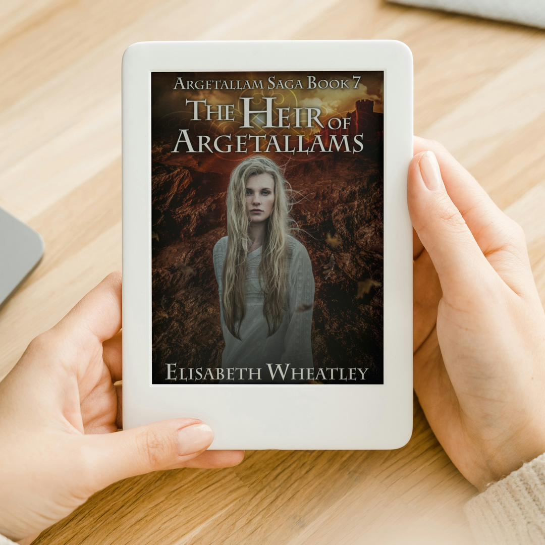 eBook mockup of The Heir of Argetallams