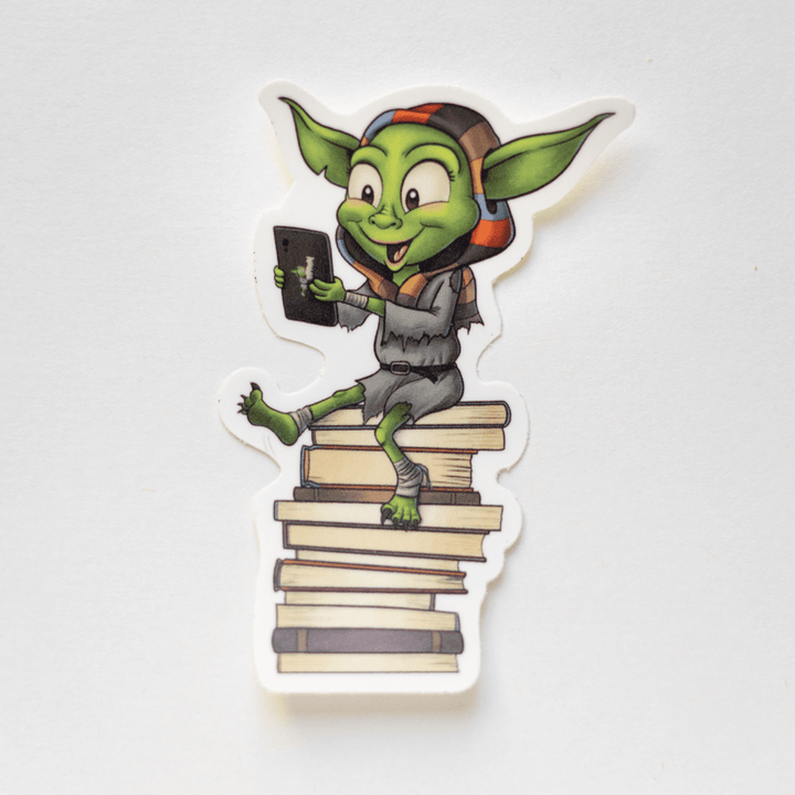 Book Goblin - Vinyl 9-Sticker Pack