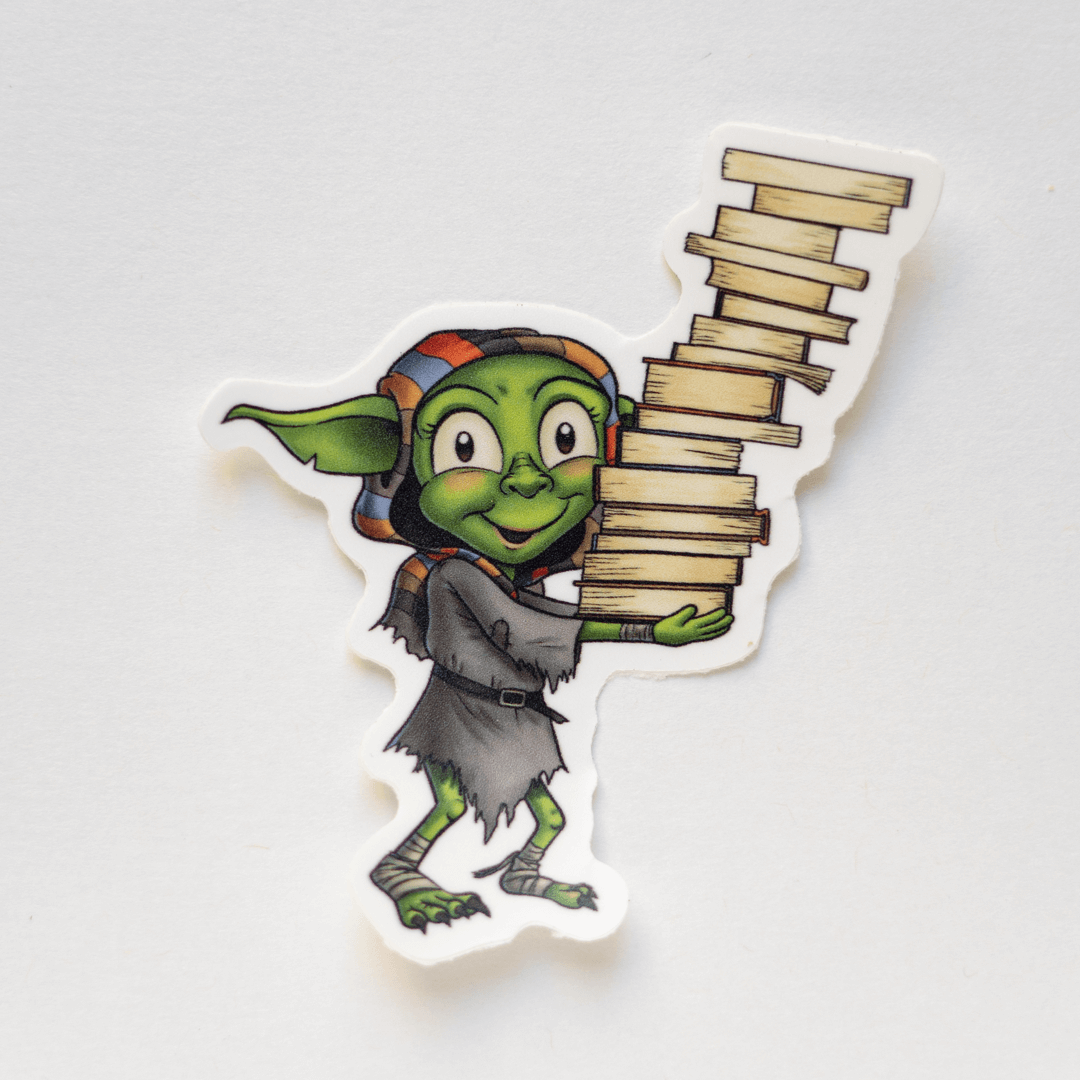 Book Goblin® - Vinyl 14-Sticker Pack