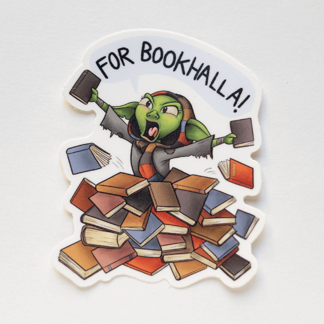 Book Goblin® - Vinyl 14-Sticker Pack
